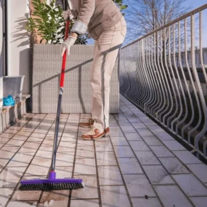 Balcony cleaning
